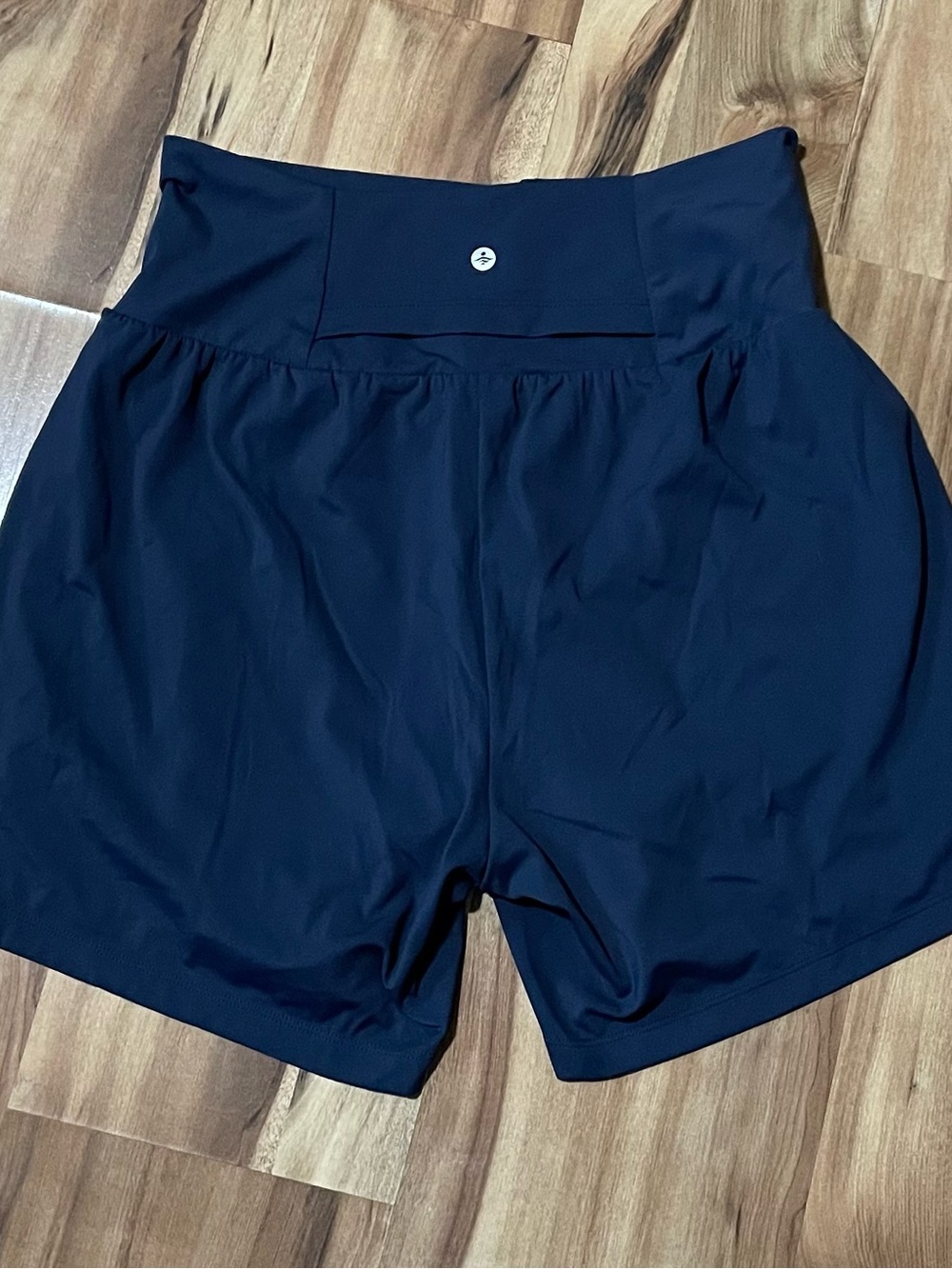 Halara Flowy 2-in-1 Running Performance Shorts Navy Blue Size Large L Long